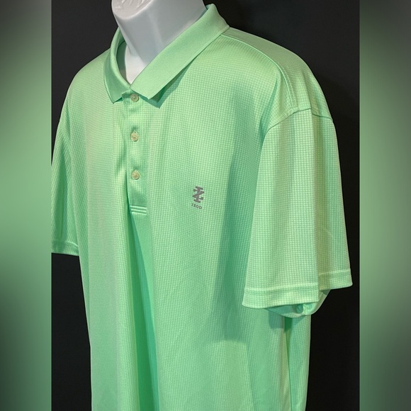 IZOD Golf Men’s Polo in Mint Green Size XXL - Picture 2 of 4